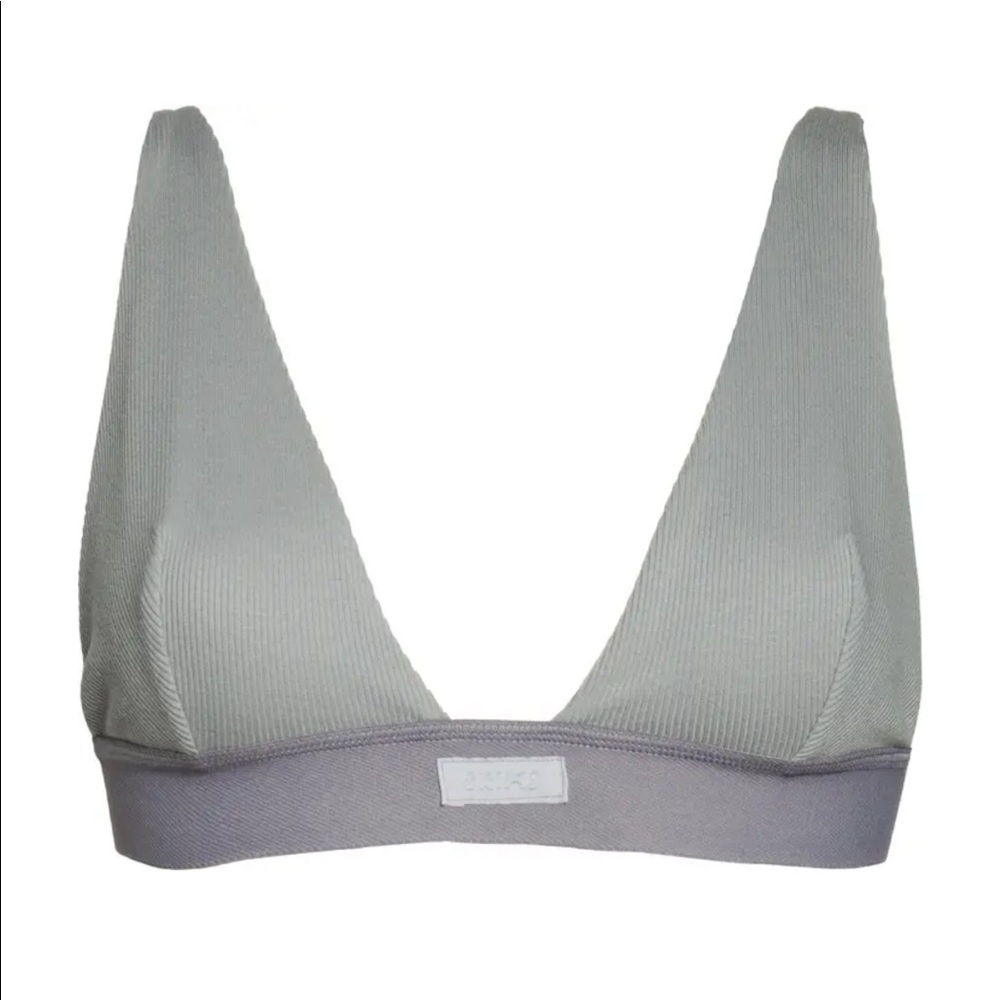 SKIMS COTTON PLUNGE BRALETTE